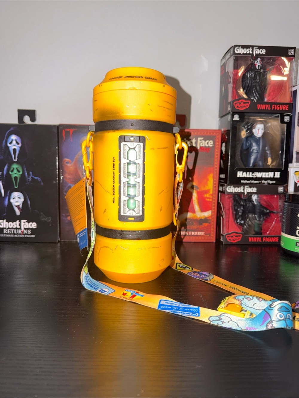 Disney Yellow Insulated Party Drink Container with Themed Strap